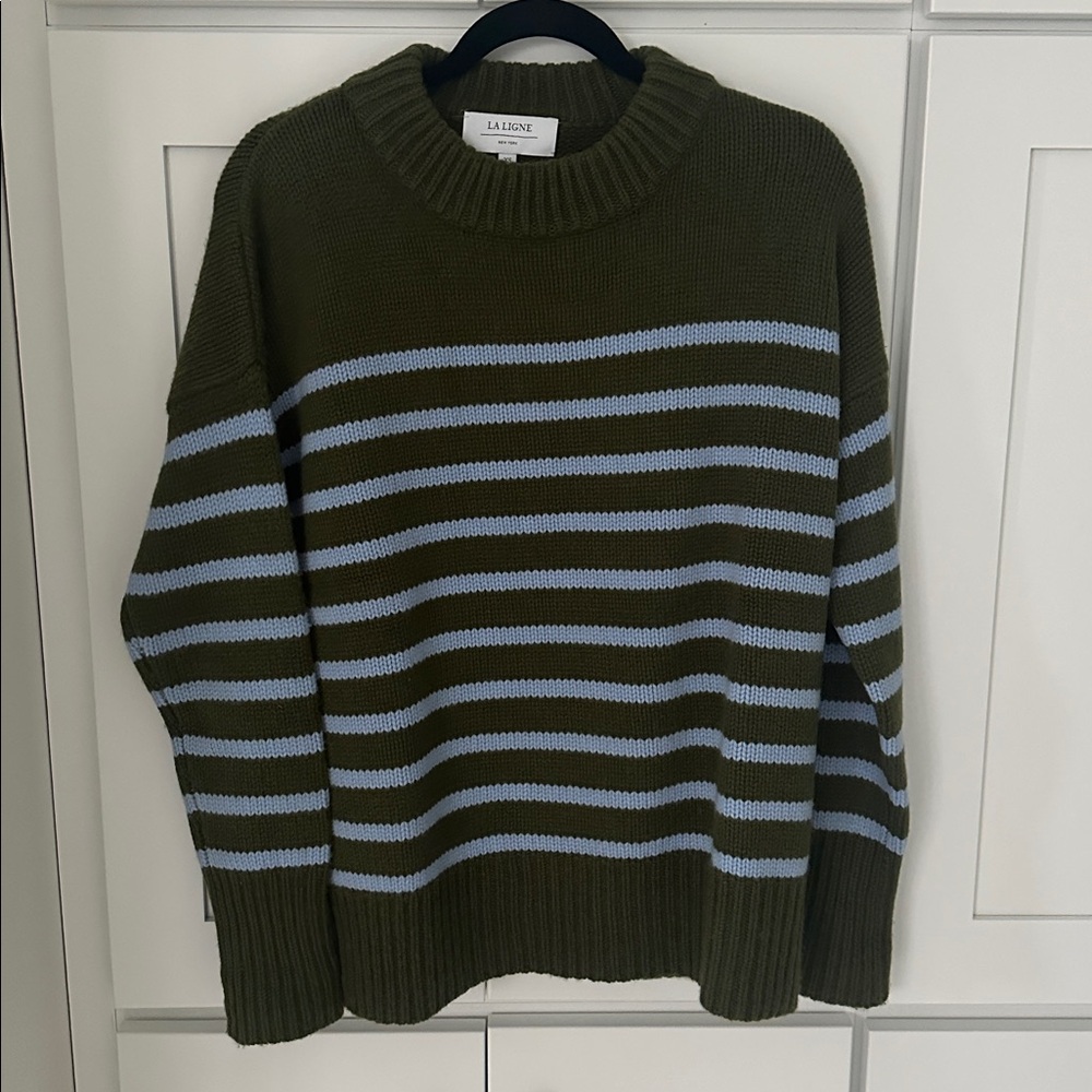 La Ligne Marin Striped Crewneck Sweater